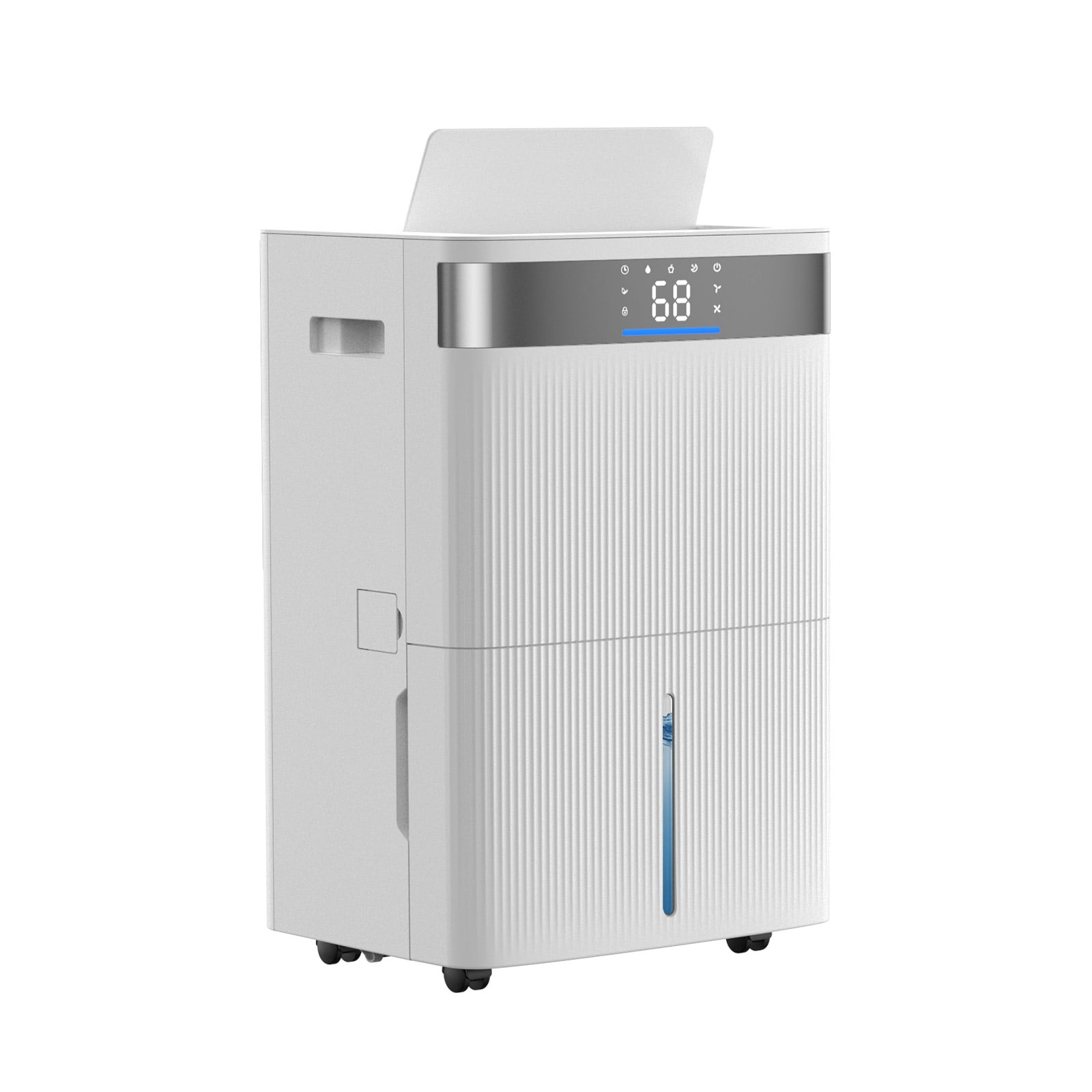 80 Pints Dehumidifier For Home And Basement Smart Humidity Low Noise For Room_voghion.com